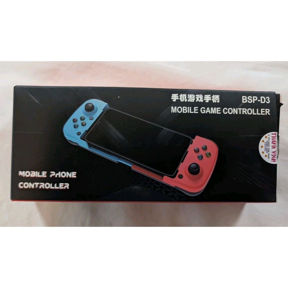 BSP-D3 Mobile Phone Stretching Wireless Gaming Controller - Black